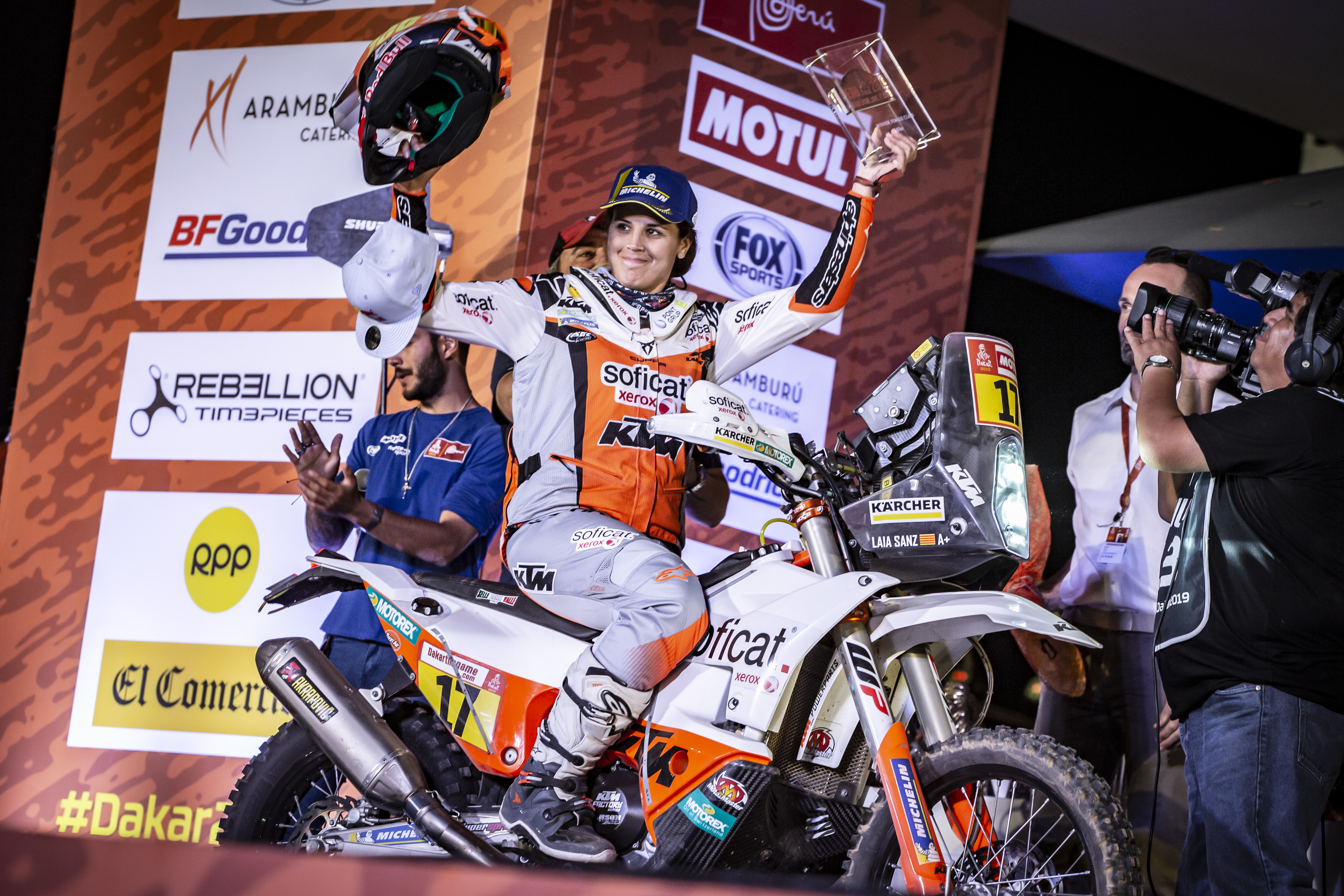 Soficat Xerox Laia Sanz Dakar 2019 