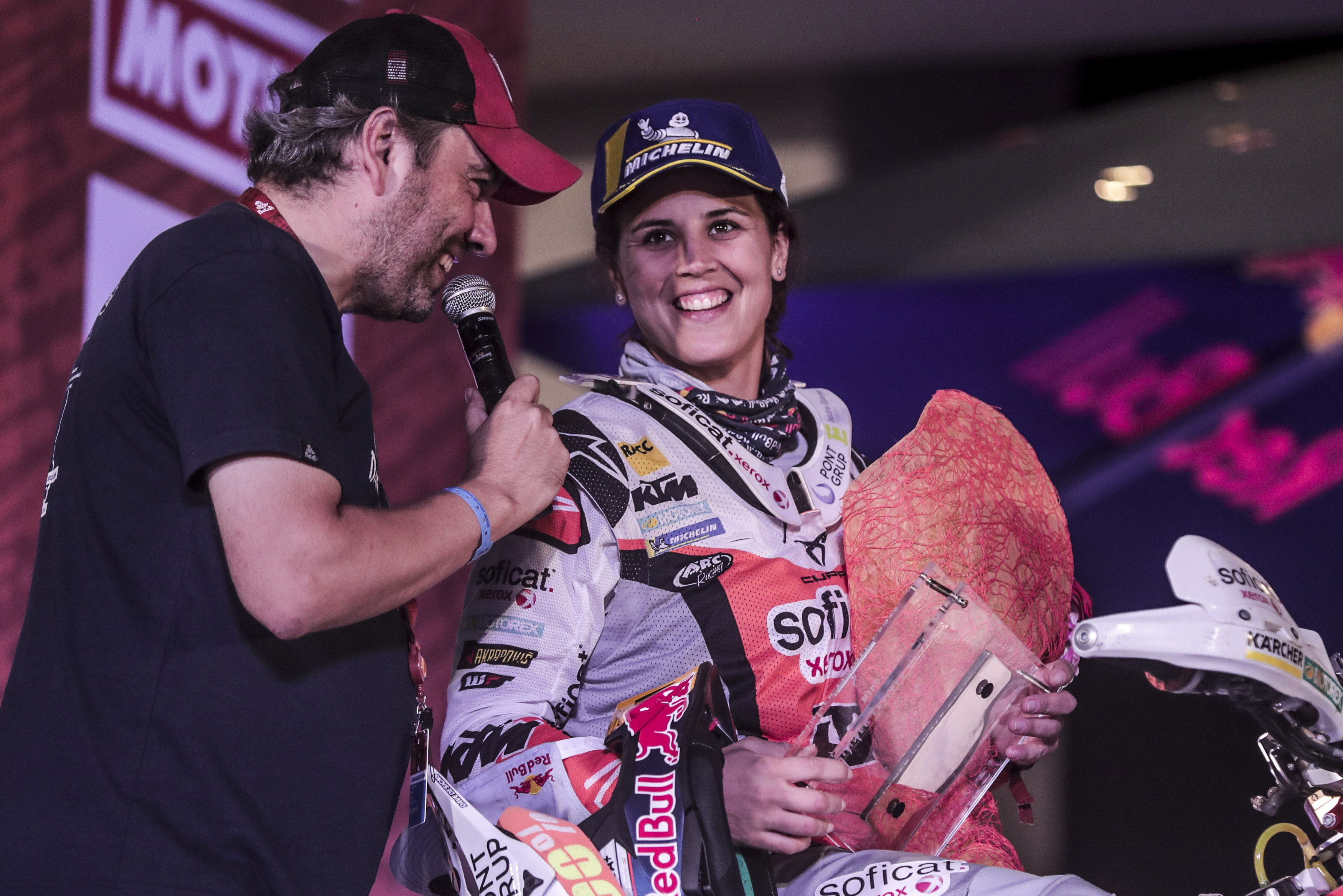 Soficat Xerox Laia Sanz Dakar 2019 