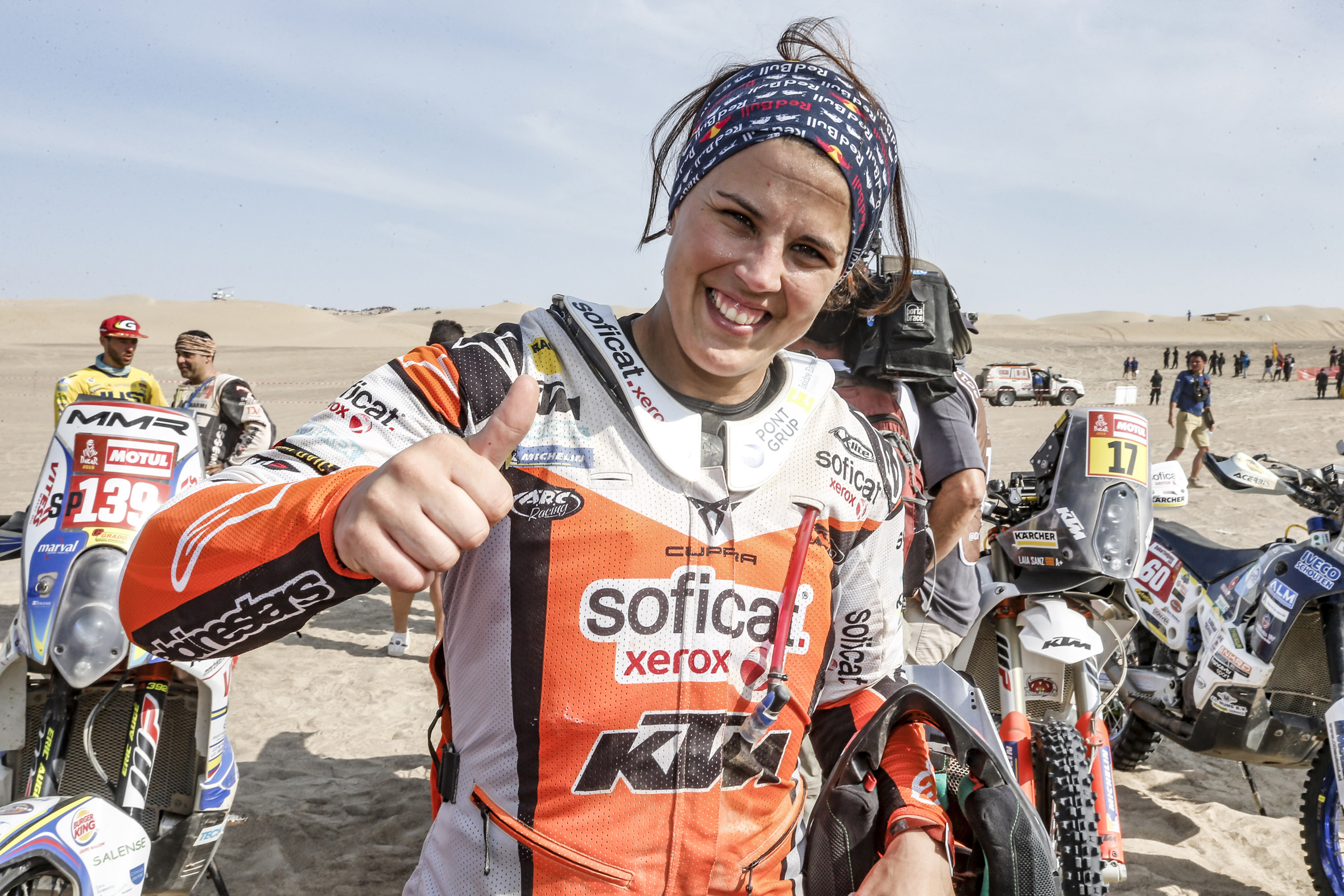 Soficat Xerox Laia Sanz Dakar 2019 