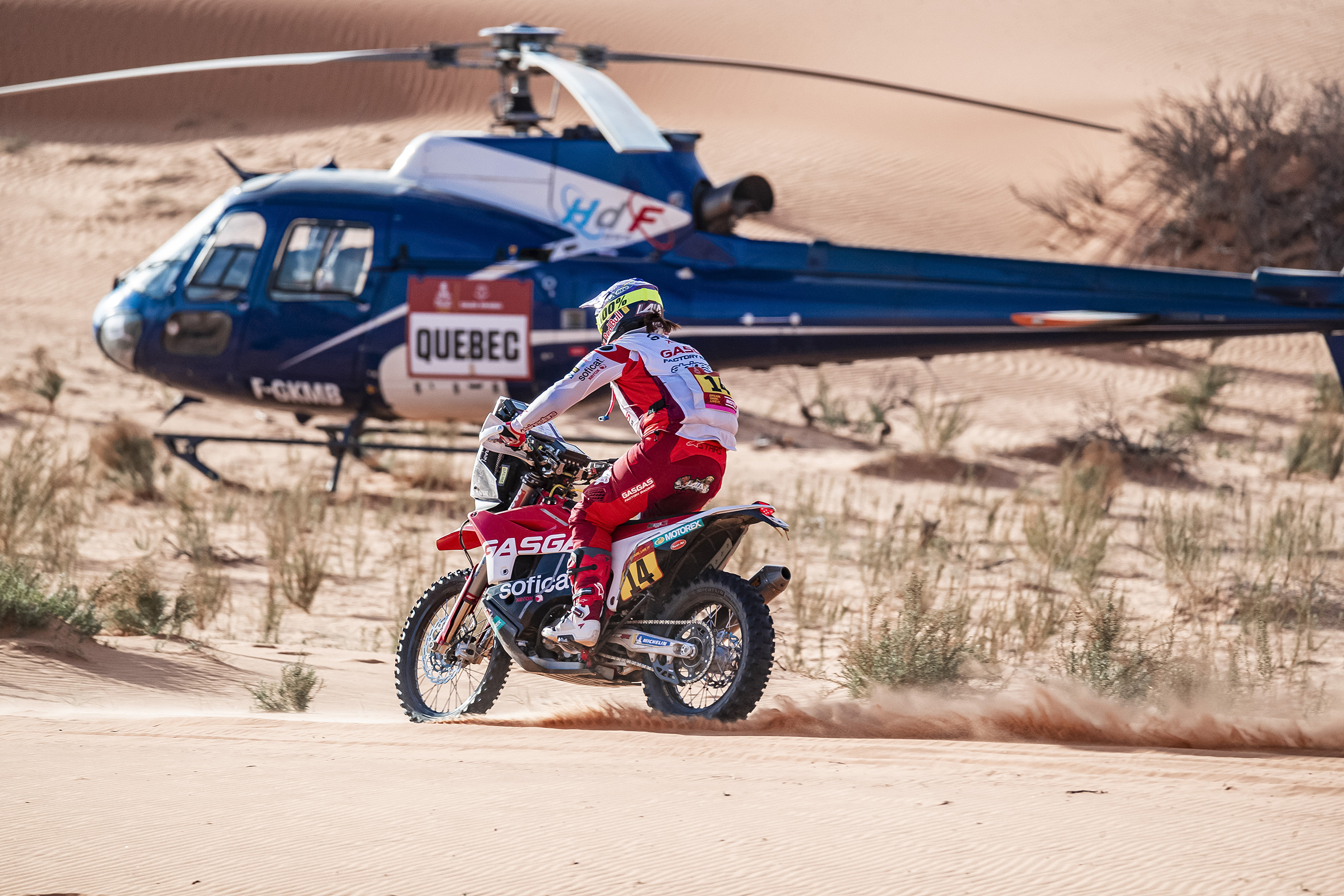 Soficat Xerox Laia Sanz Dakar 2020 