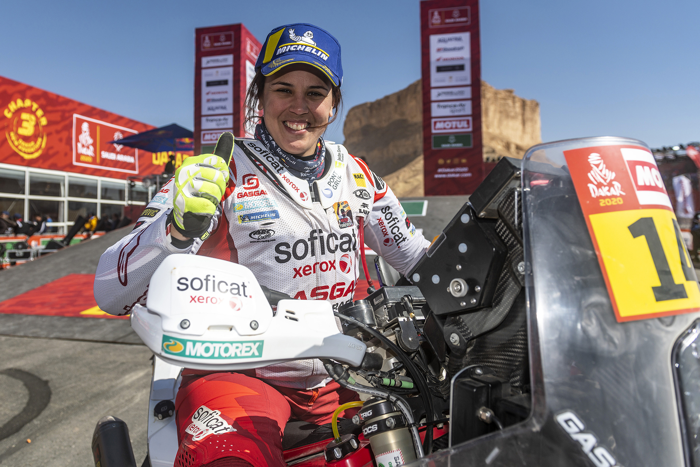 Soficat Xerox Laia Sanz Dakar 2020 