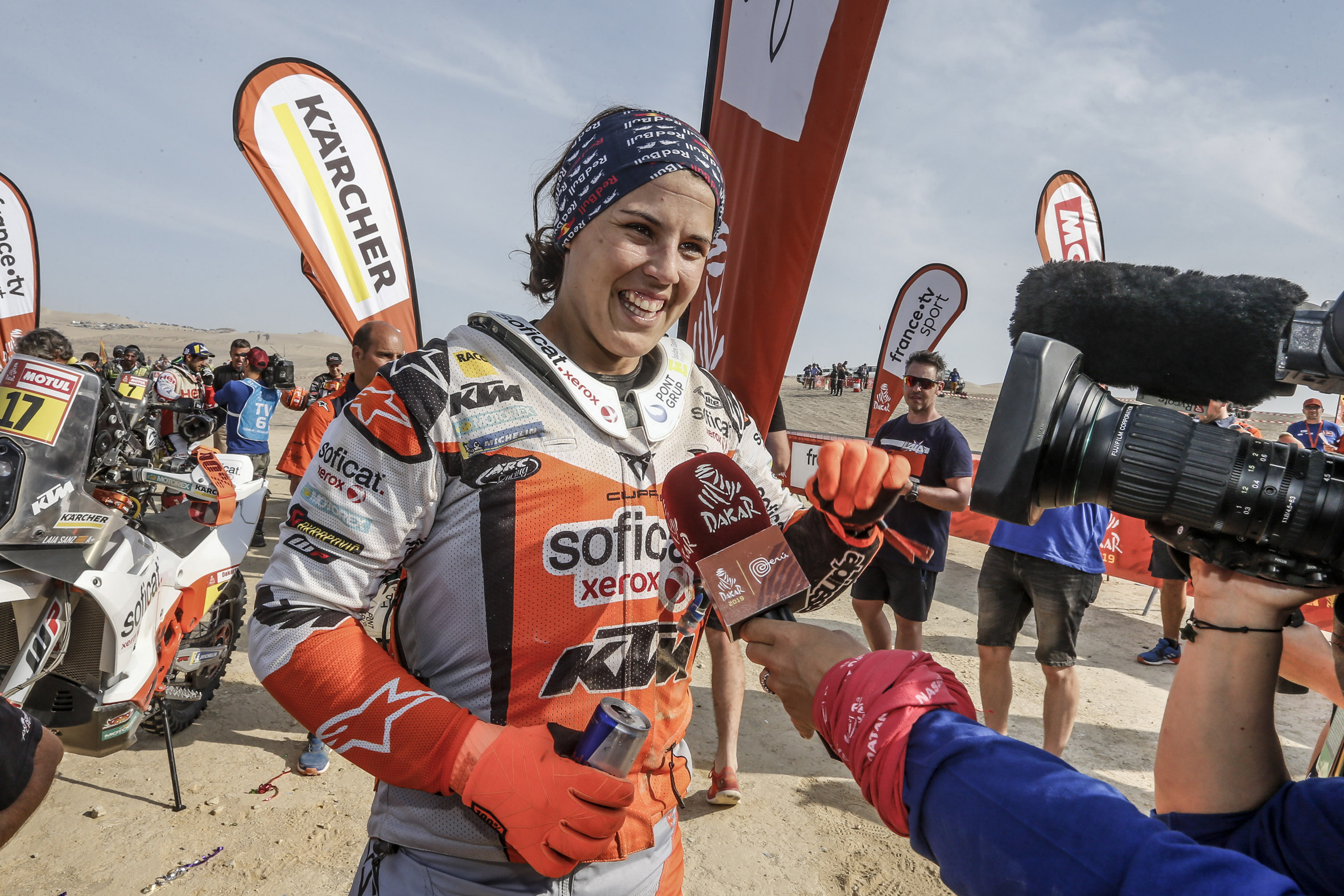 Soficat Xerox Laia Sanz Dakar 2019 